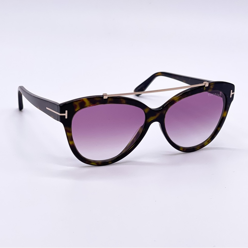 NEW ROM FORD LIVIA TF518 52Z WOMEN’S SUNGLASSES TOM FORD FT0518/S